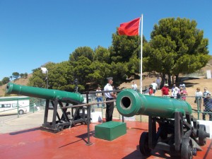 South African Navy sailor talking about the Noon Gun  